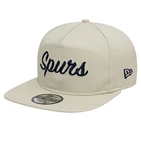 Men's New Era Tan Tottenham Hotspur Lilywhite Golfer Snapback Hat