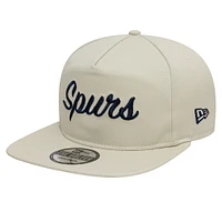 Men's New Era Tan Tottenham Hotspur Lilywhite Golfer Snapback Hat