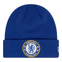 Men's New Era  Blue Chelsea Core Cuffed Knit Hat