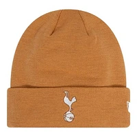 Men's New Era Tan Tottenham Hotspur Seasonal Cuffed Knit Hat