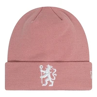 Men's New Era Pink Chelsea Seasonal Cuffed Knit Hat