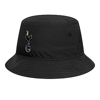 Men's New Era  Black Tottenham Hotspur Iridescent Bucket Hat