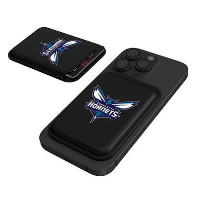 Keyscaper Charlotte Hornets Magnetic Credit Card Wallet