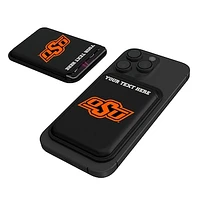 Keyscaper Oklahoma State Cowboys Personalized Insignia Magnetic Credit Card Wallet
