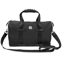Silver Boston College Eagles Leather Overnight Bag