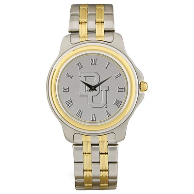 Baylor Bears Silver Two-Tone Wristwatch