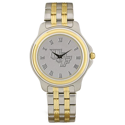UCF Knights Silver Two-Tone Wristwatch