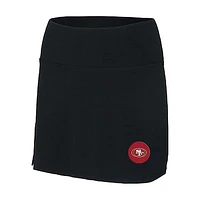 Women's Concepts Sport Black San Francisco 49ers Plus Skort