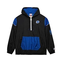 Unisex Mitchell & Ness  Black Orlando Magic Hardwood Classics Team OG 3.0 Anorak Half-Zip Windbreaker Jacket