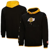 Men's Mitchell & Ness  Black Los Angeles Lakers Hardwood Classics Team OG 3.0 Pullover Hoodie