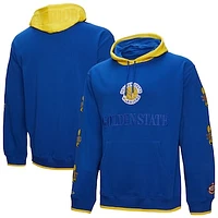 Men's Mitchell & Ness  Royal Golden State Warriors Hardwood Classics Team OG 3.0 Pullover Hoodie