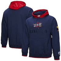 Men's Mitchell & Ness  Navy Cleveland Cavaliers Hardwood Classics Team OG 3.0 Pullover Hoodie