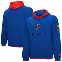 Men's Mitchell & Ness  Royal Denver Nuggets Hardwood Classics Team OG 3.0 Pullover Hoodie