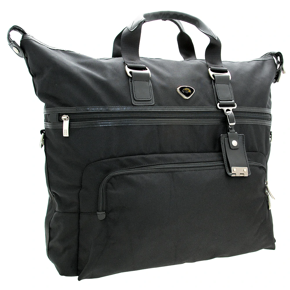 Black Southern Miss Golden Eagles Duffle Bag