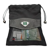 Black Marshall Thundering Herd Valuables Bag