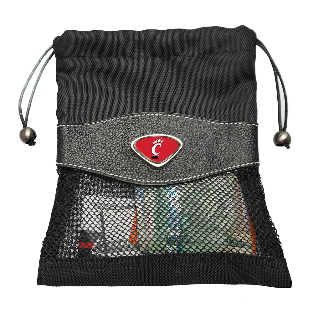 Black Cincinnati Bearcats Valuables Bag