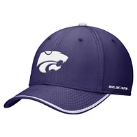 Men's Nike Purple Kansas State Wildcats Rise Performance Flex Hat