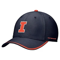 Men's Nike Navy Illinois Fighting Illini Rise Performance Flex Hat