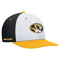 Men's Nike White/Black Missouri Tigers Pro Performance Snapback Hat