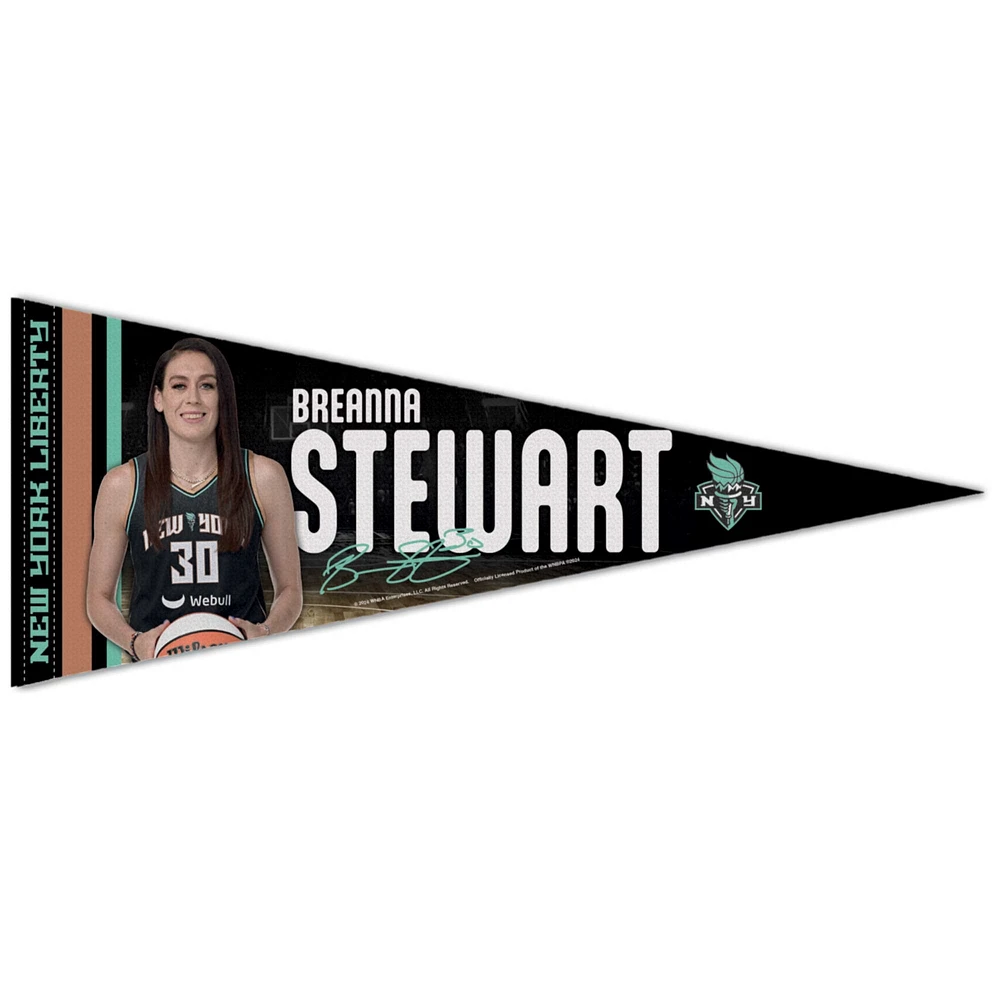 WinCraft Breanna Stewart New York Liberty 12" x 30" Premium Pennant