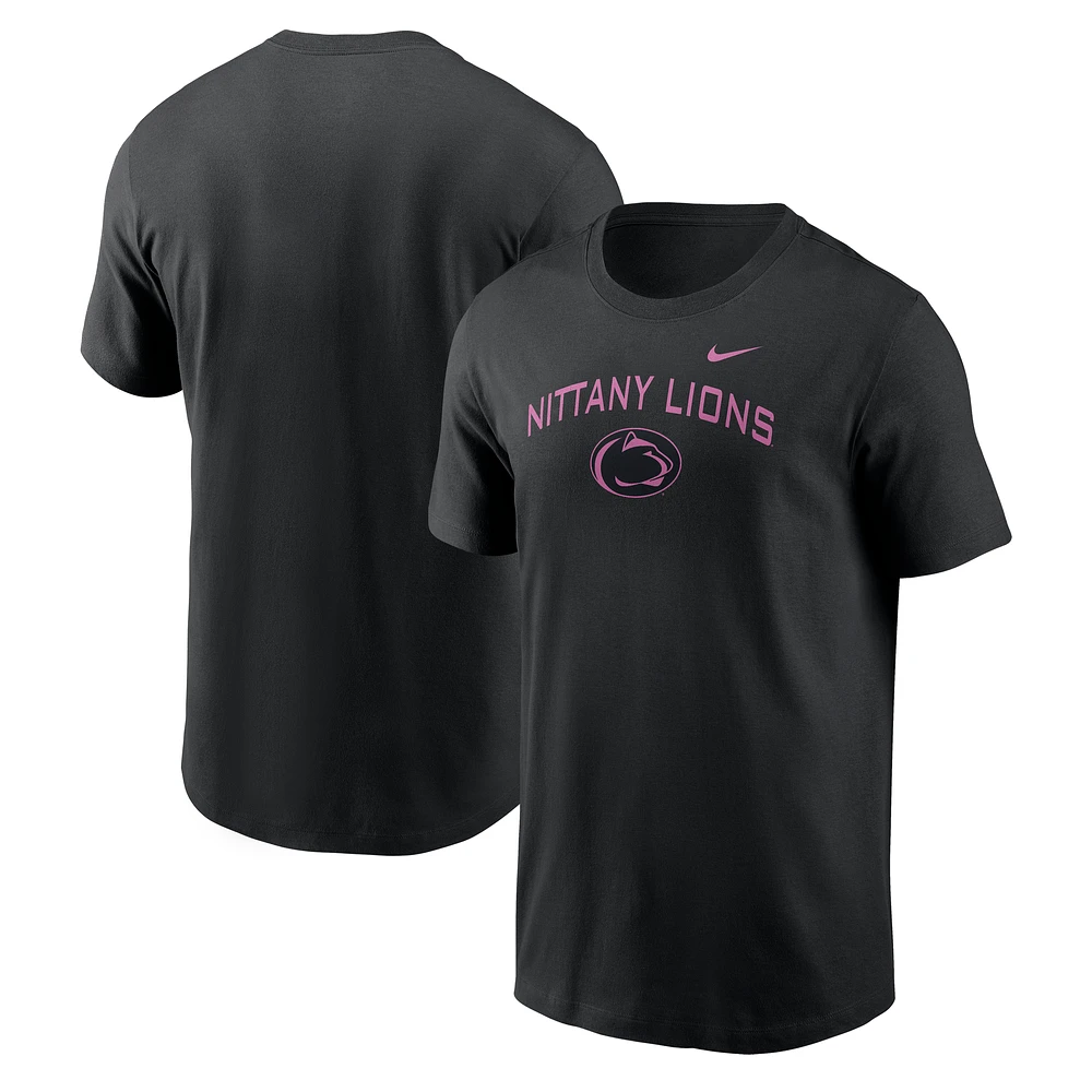 Men's Nike  Black Penn State Nittany Lions Throwback T-Shirt