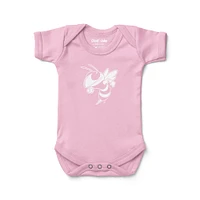 Newborn & Infant Chad Jake Light Pink Georgia Tech Yellow Jackets Bodysuit