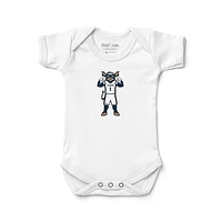 Newborn & Infant Chad Jake White Utah State Aggies Bodysuit