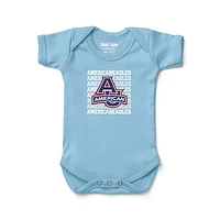 Newborn & Infant Chad Jake Light American University Eagles Retro Bodysuit