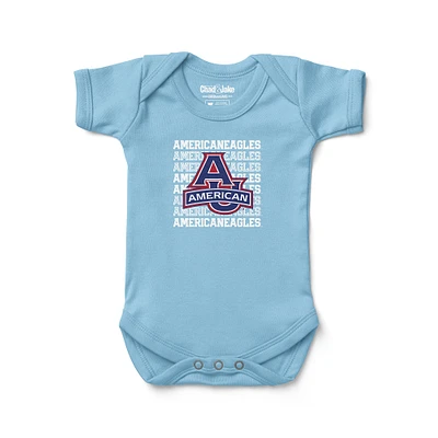 Newborn & Infant Chad Jake Light American University Eagles Retro Bodysuit