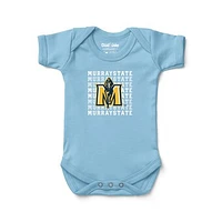 Newborn & Infant Chad Jake Light Blue Murray State Racers Retro Bodysuit