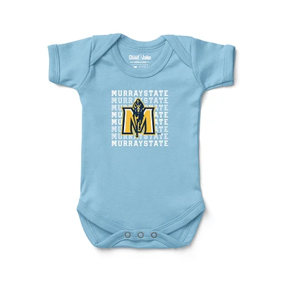Newborn & Infant Chad Jake Light Blue Murray State Racers Retro Bodysuit