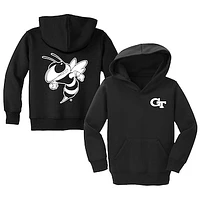 Toddler Chad & Jake Black Georgia Tech Yellow Jackets Logo Pullover Hoodie