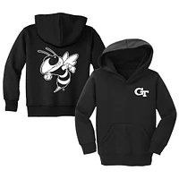 Toddler Chad & Jake Black Georgia Tech Yellow Jackets Logo Pullover Hoodie