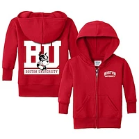 Toddler Chad & Jake Scarlet Boston University Logo Full-Zip Hoodie Jacket
