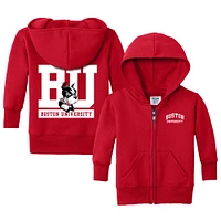 Toddler Chad & Jake Scarlet Boston University Logo Full-Zip Hoodie Jacket