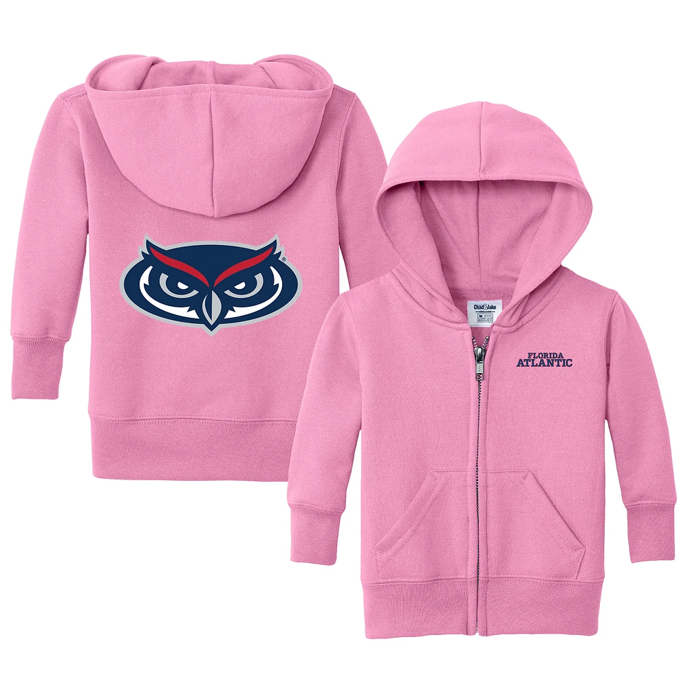 Toddler Chad & Jake Florida Atlantic Owls Logo Full-Zip Hoodie Jacket