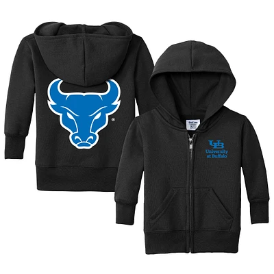 Toddler Chad & Jake  Black Buffalo Bulls Logo Full-Zip Hoodie Jacket