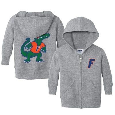 Toddler Chad & Jake  Heather Gray Florida Gators Logo Full-Zip Hoodie Jacket