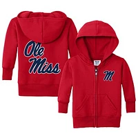 Toddler Chad & Jake Ole Miss Rebels Logo Full-Zip Hoodie Jacket