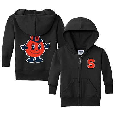 Toddler Chad & Jake  Black Syracuse Orange Logo Full-Zip Hoodie Jacket