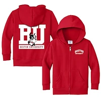 Toddler Chad & Jake Scarlet Boston University Logo Full-Zip Hoodie Jacket