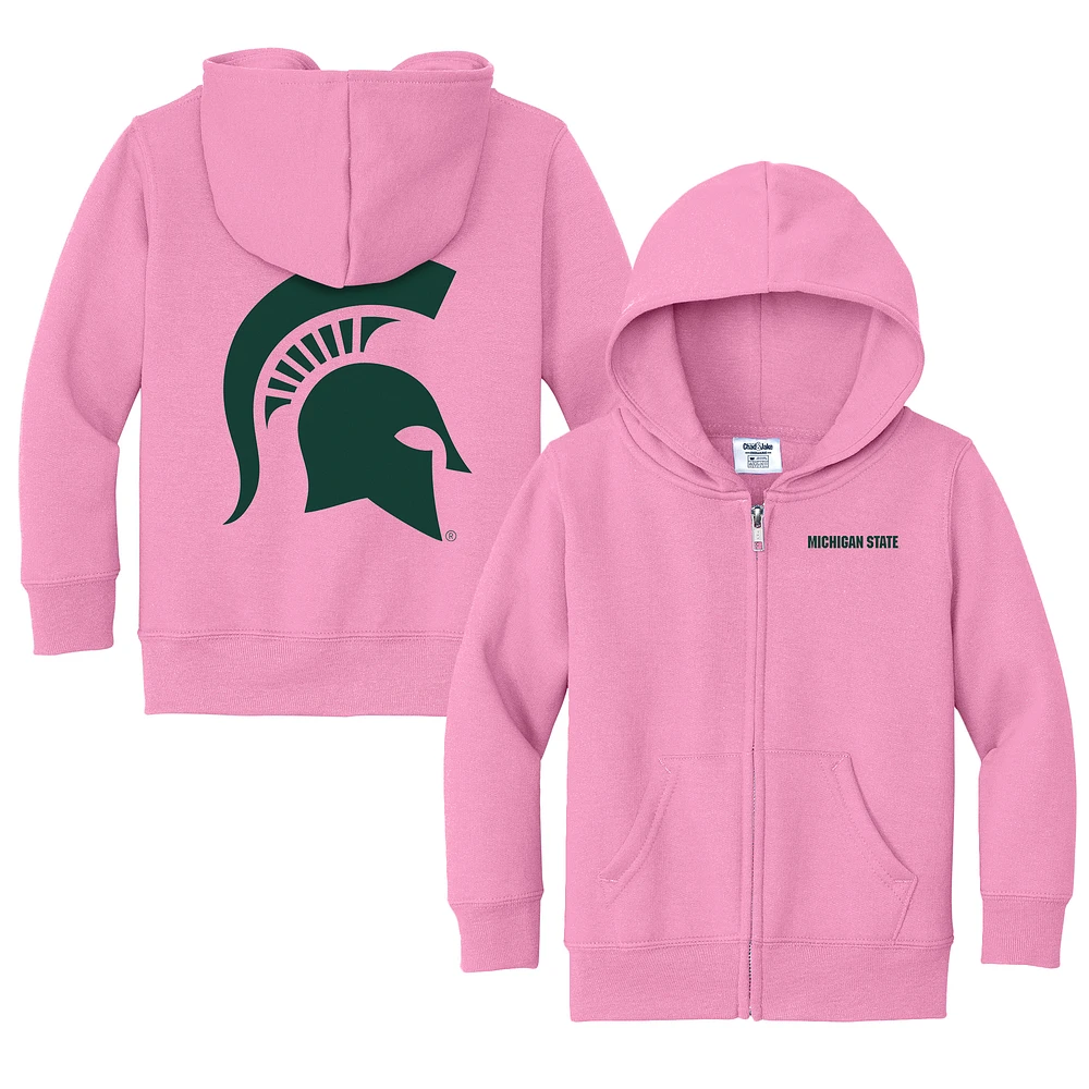 Toddler Chad & Jake Michigan State Spartans Logo Full-Zip Hoodie Jacket