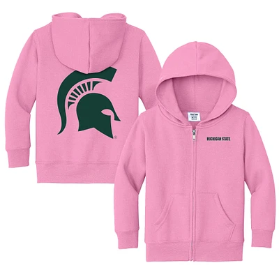 Toddler Chad & Jake Michigan State Spartans Logo Full-Zip Hoodie Jacket