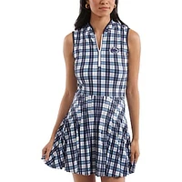 Women's Smith & Quinn Navy/White Penn State Nittany Lions Tailgate Collection Mackenzie Pleated Dress