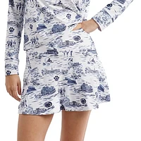 Women's Smith & Quinn White/Navy Penn State Nittany Lions Tailgate Collection Molly Skort