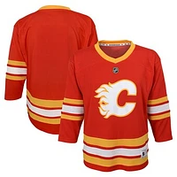 Infant Red Calgary Flames Replica Jersey