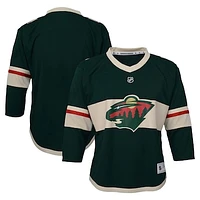 Youth Green Minnesota Wild Replica Jersey