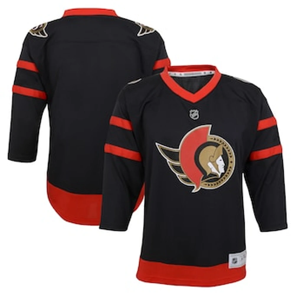 Infant Black Ottawa Senators Replica Jersey