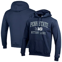 Men's Champion Navy Penn State Nittany Lions Big 10 Powerblend Pullover Hoodie