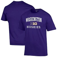 Men's Champion Purple Washington Huskies Big Ten T-Shirt